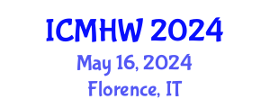 International Conference on Mental Health and Wellness (ICMHW) May 16, 2024 - Florence, Italy