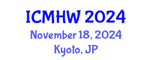 International Conference on Mental Health and Wellness (ICMHW) November 18, 2024 - Kyoto, Japan