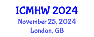 International Conference on Mental Health and Wellness (ICMHW) November 25, 2024 - London, United Kingdom