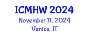 International Conference on Mental Health and Wellness (ICMHW) November 11, 2024 - Venice, Italy