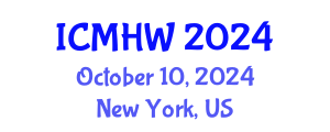 International Conference on Mental Health and Wellness (ICMHW) October 10, 2024 - New York, United States