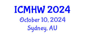 International Conference on Mental Health and Wellness (ICMHW) October 10, 2024 - Sydney, Australia
