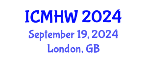 International Conference on Mental Health and Wellness (ICMHW) September 19, 2024 - London, United Kingdom