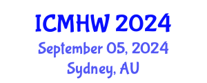 International Conference on Mental Health and Wellness (ICMHW) September 05, 2024 - Sydney, Australia