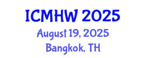 International Conference on Mental Health and Wellness (ICMHW) August 19, 2025 - Bangkok, Thailand