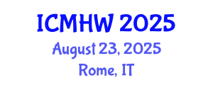 International Conference on Mental Health and Wellness (ICMHW) August 23, 2025 - Rome, Italy