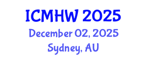 International Conference on Mental Health and Wellness (ICMHW) December 02, 2025 - Sydney, Australia