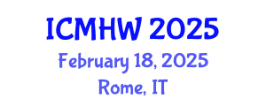 International Conference on Mental Health and Wellness (ICMHW) February 18, 2025 - Rome, Italy