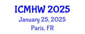 International Conference on Mental Health and Wellness (ICMHW) January 25, 2025 - Paris, France