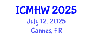 International Conference on Mental Health and Wellness (ICMHW) July 12, 2025 - Cannes, France
