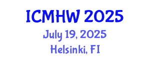 International Conference on Mental Health and Wellness (ICMHW) July 19, 2025 - Helsinki, Finland
