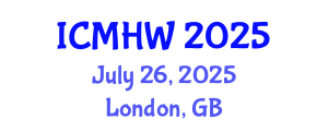 International Conference on Mental Health and Wellness (ICMHW) July 26, 2025 - London, United Kingdom