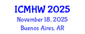 International Conference on Mental Health and Wellness (ICMHW) November 18, 2025 - Buenos Aires, Argentina