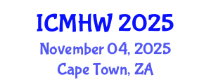 International Conference on Mental Health and Wellness (ICMHW) November 04, 2025 - Cape Town, South Africa