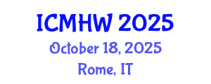 International Conference on Mental Health and Wellness (ICMHW) October 18, 2025 - Rome, Italy
