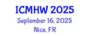 International Conference on Mental Health and Wellness (ICMHW) September 16, 2025 - Nice, France