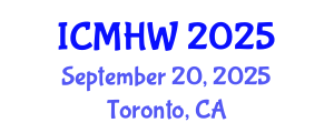 International Conference on Mental Health and Wellness (ICMHW) September 20, 2025 - Toronto, Canada