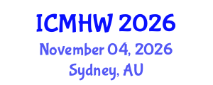 International Conference on Mental Health and Wellness (ICMHW) November 04, 2026 - Sydney, Australia