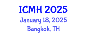 International Conference on Mental Health (ICMH) January 18, 2025 - Bangkok, Thailand