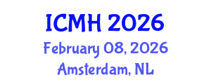 International Conference on Mental Health (ICMH) February 08, 2026 - Amsterdam, Netherlands