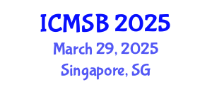 International Conference on Metabolomics and Systems Biology (ICMSB) March 29, 2025 - Singapore, Singapore