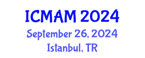 International Conference on Metal Additive Manufacturing (ICMAM) September 26, 2024 - Istanbul, Turkey