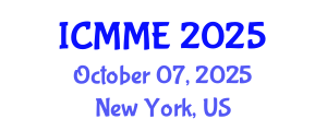 International Conference on Metal Materials and Engineering (ICMME) October 07, 2025 - New York, United States