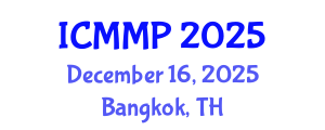 International Conference on Metallic Materials and Processing (ICMMP) December 16, 2025 - Bangkok, Thailand