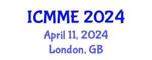 International Conference on Metallurgical and Materials Engineering (ICMME) April 11, 2024 - London, United Kingdom