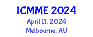 International Conference on Metallurgical and Materials Engineering (ICMME) April 11, 2024 - Melbourne, Australia