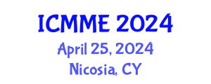 International Conference on Metallurgical and Materials Engineering (ICMME) April 25, 2024 - Nicosia, Cyprus