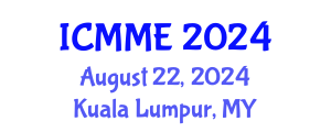 International Conference on Metallurgical and Materials Engineering (ICMME) August 22, 2024 - Kuala Lumpur, Malaysia