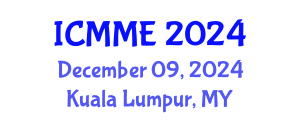 International Conference on Metallurgical and Materials Engineering (ICMME) December 09, 2024 - Kuala Lumpur, Malaysia