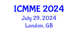 International Conference on Metallurgical and Materials Engineering (ICMME) July 29, 2024 - London, United Kingdom