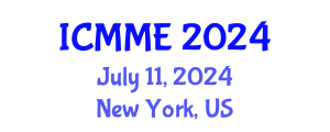 International Conference on Metallurgical and Materials Engineering (ICMME) July 11, 2024 - New York, United States