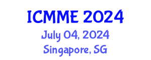 International Conference on Metallurgical and Materials Engineering (ICMME) July 04, 2024 - Singapore, Singapore