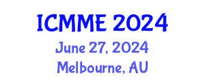 International Conference on Metallurgical and Materials Engineering (ICMME) June 27, 2024 - Melbourne, Australia