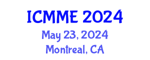 International Conference on Metallurgical and Materials Engineering (ICMME) May 23, 2024 - Montreal, Canada