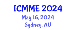 International Conference on Metallurgical and Materials Engineering (ICMME) May 16, 2024 - Sydney, Australia