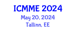 International Conference on Metallurgical and Materials Engineering (ICMME) May 20, 2024 - Tallinn, Estonia
