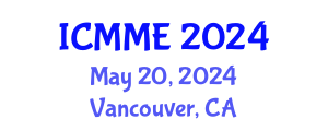 International Conference on Metallurgical and Materials Engineering (ICMME) May 20, 2024 - Vancouver, Canada
