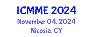 International Conference on Metallurgical and Materials Engineering (ICMME) November 04, 2024 - Nicosia, Cyprus