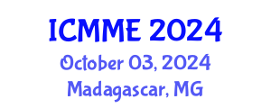International Conference on Metallurgical and Materials Engineering (ICMME) October 03, 2024 - Madagascar, Madagascar