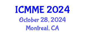 International Conference on Metallurgical and Materials Engineering (ICMME) October 28, 2024 - Montreal, Canada