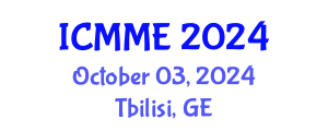 International Conference on Metallurgical and Materials Engineering (ICMME) October 03, 2024 - Tbilisi, Georgia