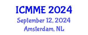 International Conference on Metallurgical and Materials Engineering (ICMME) September 12, 2024 - Amsterdam, Netherlands