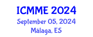 International Conference on Metallurgical and Materials Engineering (ICMME) September 05, 2024 - Málaga, Spain