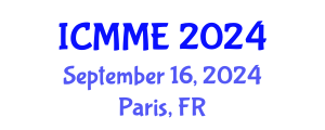 International Conference on Metallurgical and Materials Engineering (ICMME) September 16, 2024 - Paris, France