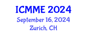 International Conference on Metallurgical and Materials Engineering (ICMME) September 16, 2024 - Zurich, Switzerland