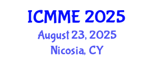 International Conference on Metallurgical and Materials Engineering (ICMME) August 23, 2025 - Nicosia, Cyprus